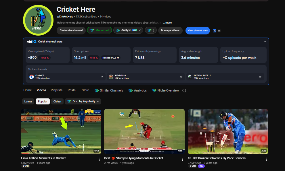 Imagen principal de Cricket Here