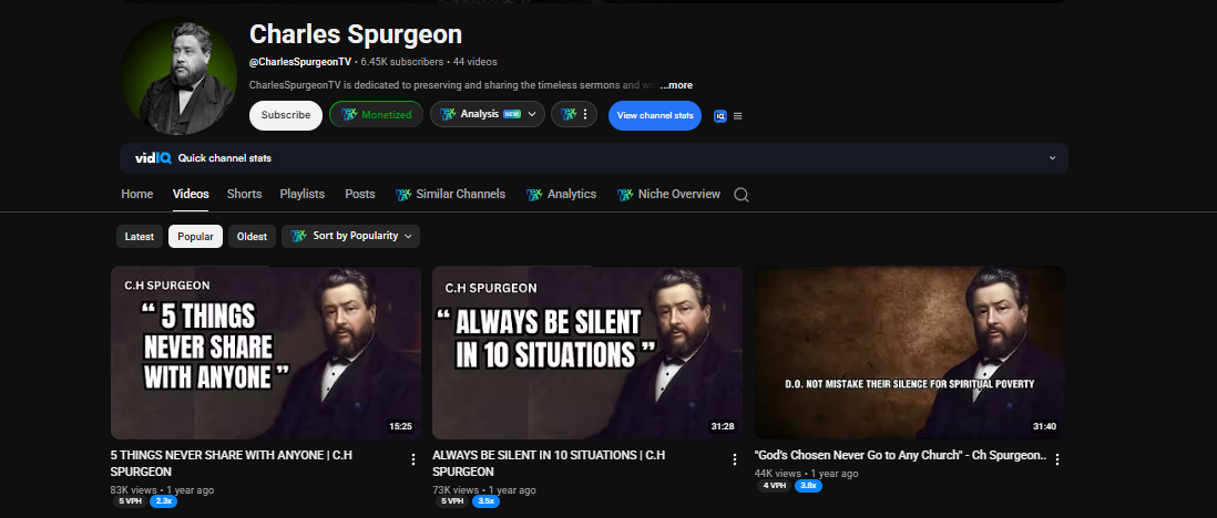 Imagen principal de Charles Spurgeon